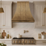 USA Classic Non-direction Antique Custom Brass Exhaust Hood URHB-134
