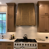 USA Classic Non-directiona Antique Brass Stove Hood URHB-143