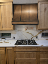 USA Classic Non-directional Antique Brass Kitchen Hood URHB-129