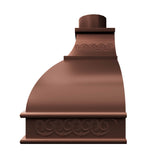 USA Copper Range Hood with Artisan Apron URHC-09