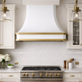 USA Curved Stainless Steel Range Hood with Modern Elegance URHS-91