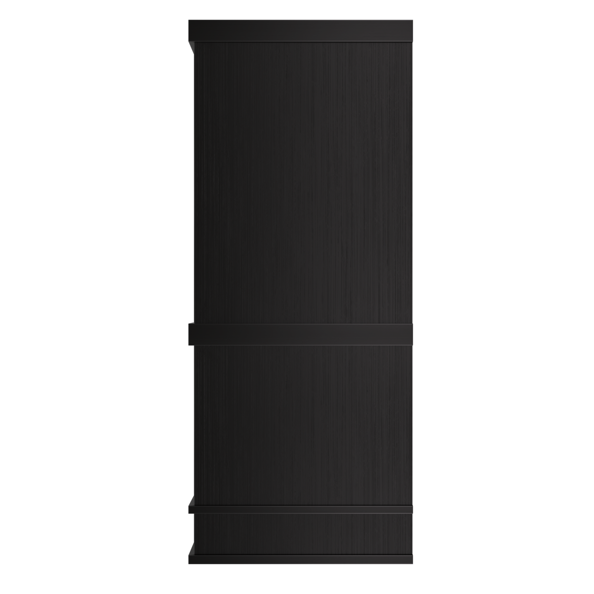 USA Custom Artisan Stainless Steel Vent Hood with Black Finish URHS-07
