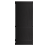 USA Custom Artisan Stainless Steel Vent Hood with Black Finish URHS-07