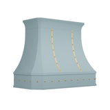USA Custom Baby Blue Luxury Stainless Steel Vent Hood URHS-227