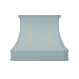 USA Custom Baby Blue Luxury Stainless Steel Vent Hood URHS-227
