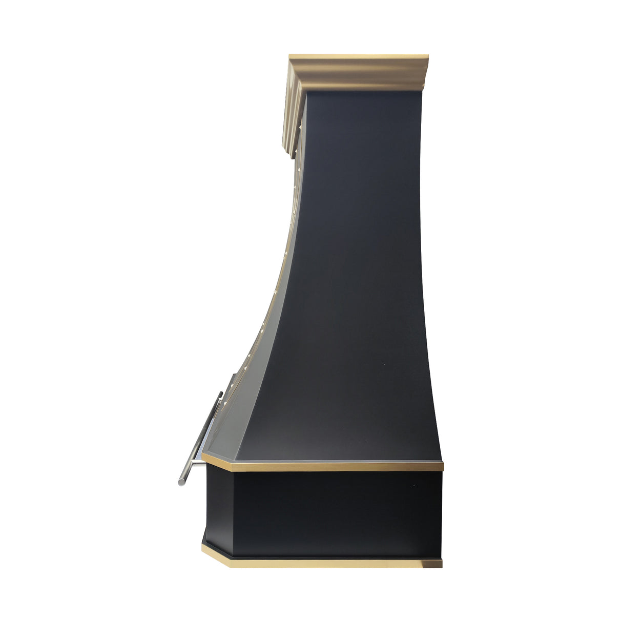 USA Custom Black Stainless Steel Metal Range Hood URHS-28