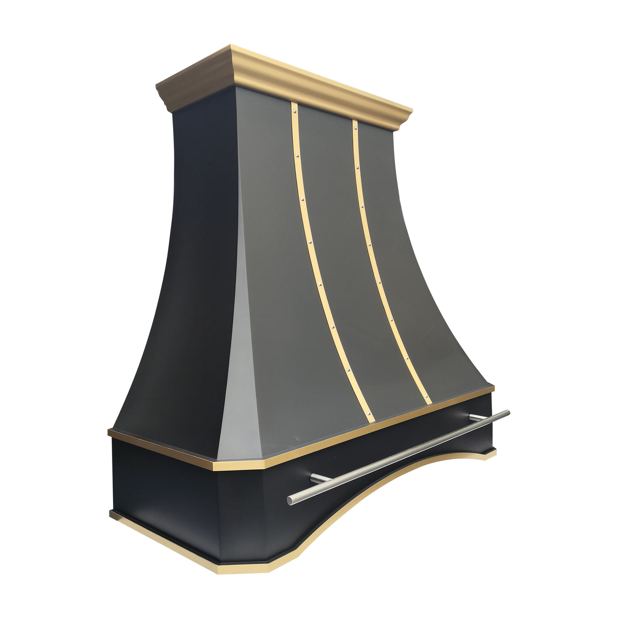USA Custom Black Stainless Steel Metal Range Hood URHS-28