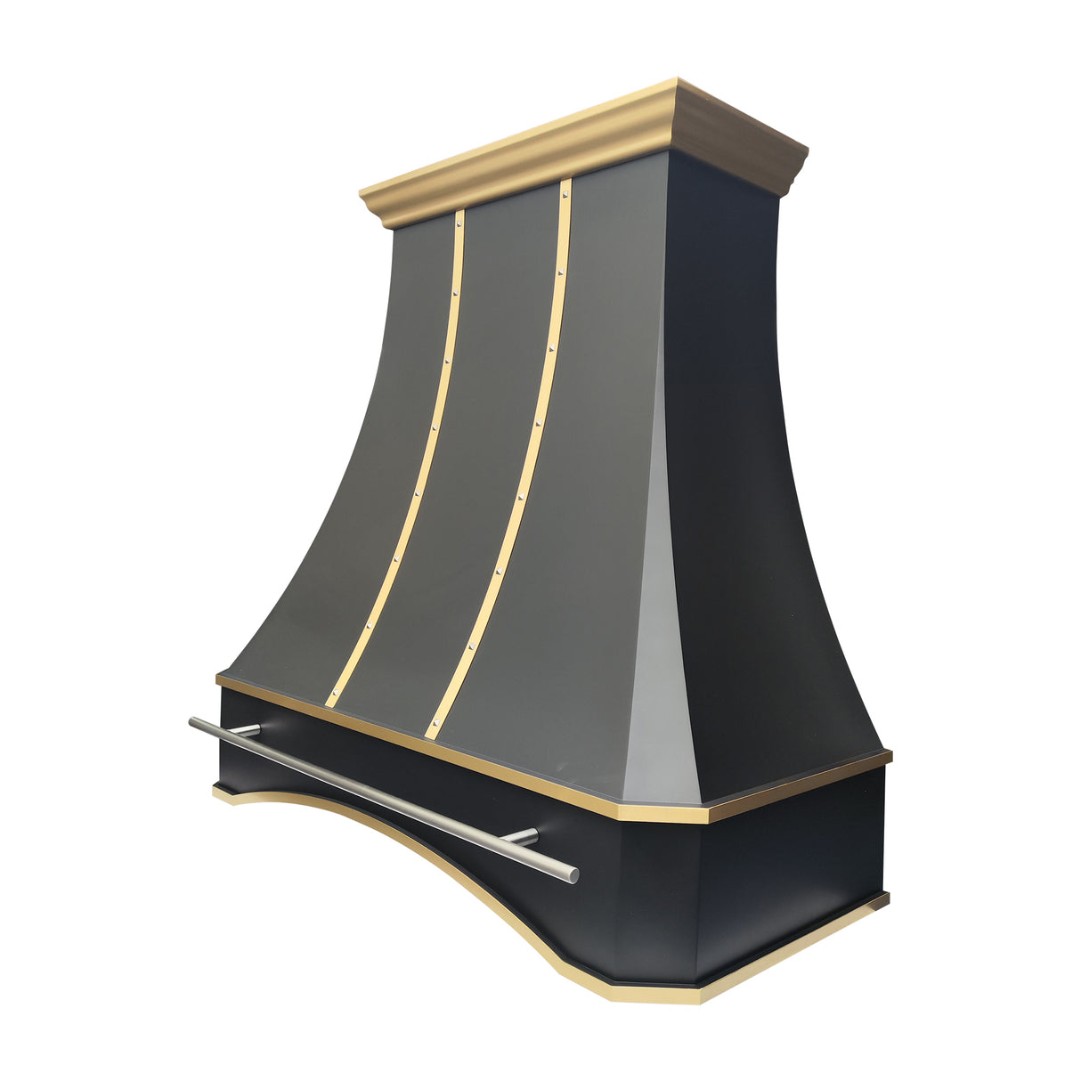 USA Custom Black Stainless Steel Metal Range Hood URHS-28