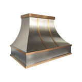 USA Custom Brushed Stainless Steel Kitchen Range Hood URHS-66