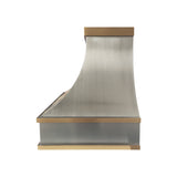 USA Custom Brushed Stainless Steel Kitchen Range Hood URHS-66