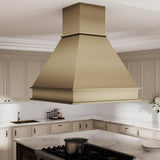 USA Custom Island Brass Range Hood URHB-01