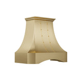 USA Custom Luxury Brass Range Hood with Arch Apron URHB-95