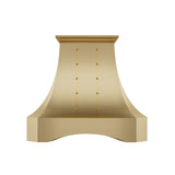USA Custom Luxury Brass Range Hood with Arch Apron URHB-95