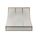 USA Custom White Stainless Steel Stove Hood URHS-183