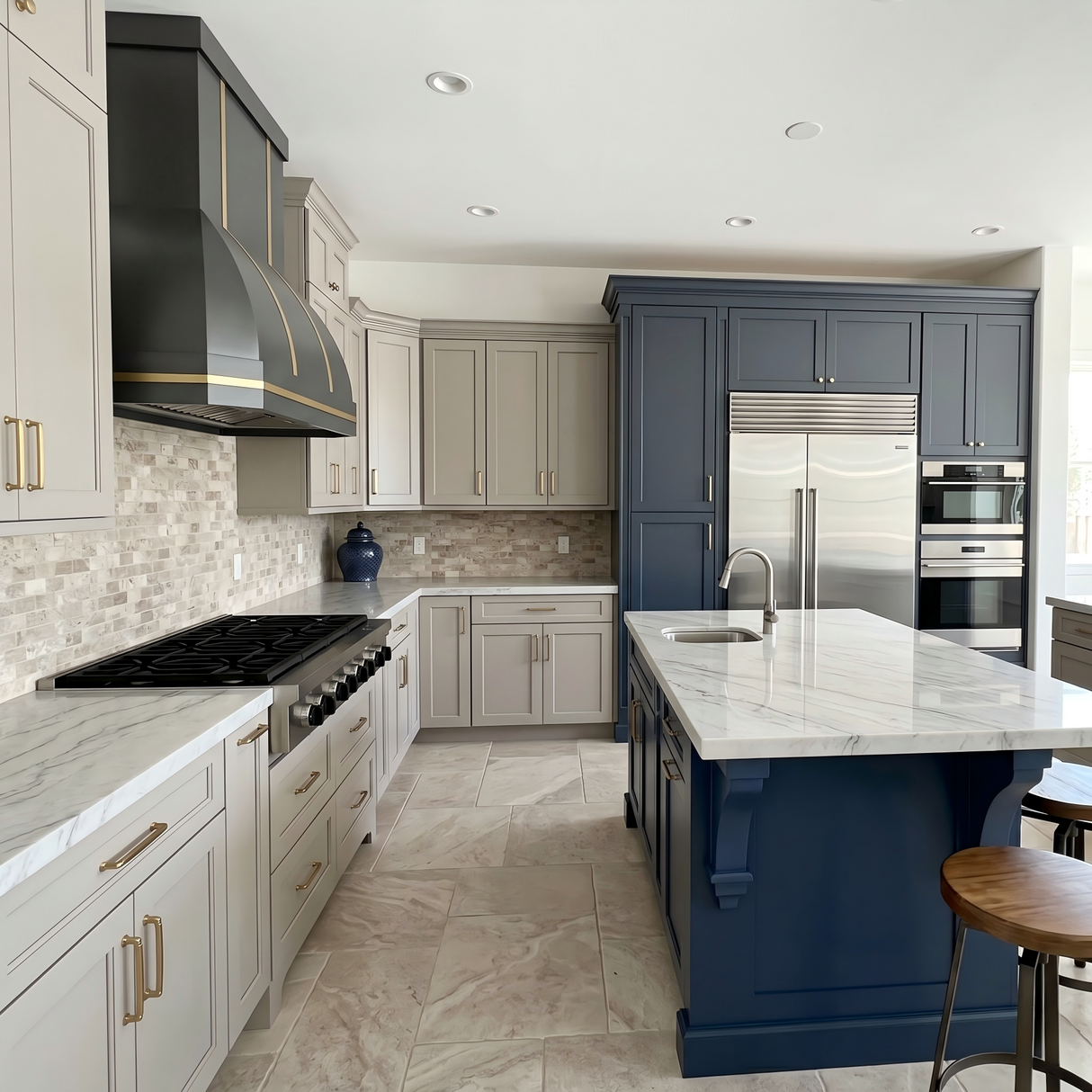 USA Custom Modern Kitchen Exhaust Hood URHS-26