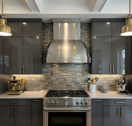 USA Custom Modern Kitchen Exhaust Hood URHS-26