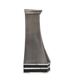 USA Custom Stainless Steel Range Hood with Polished Straps URHS-30