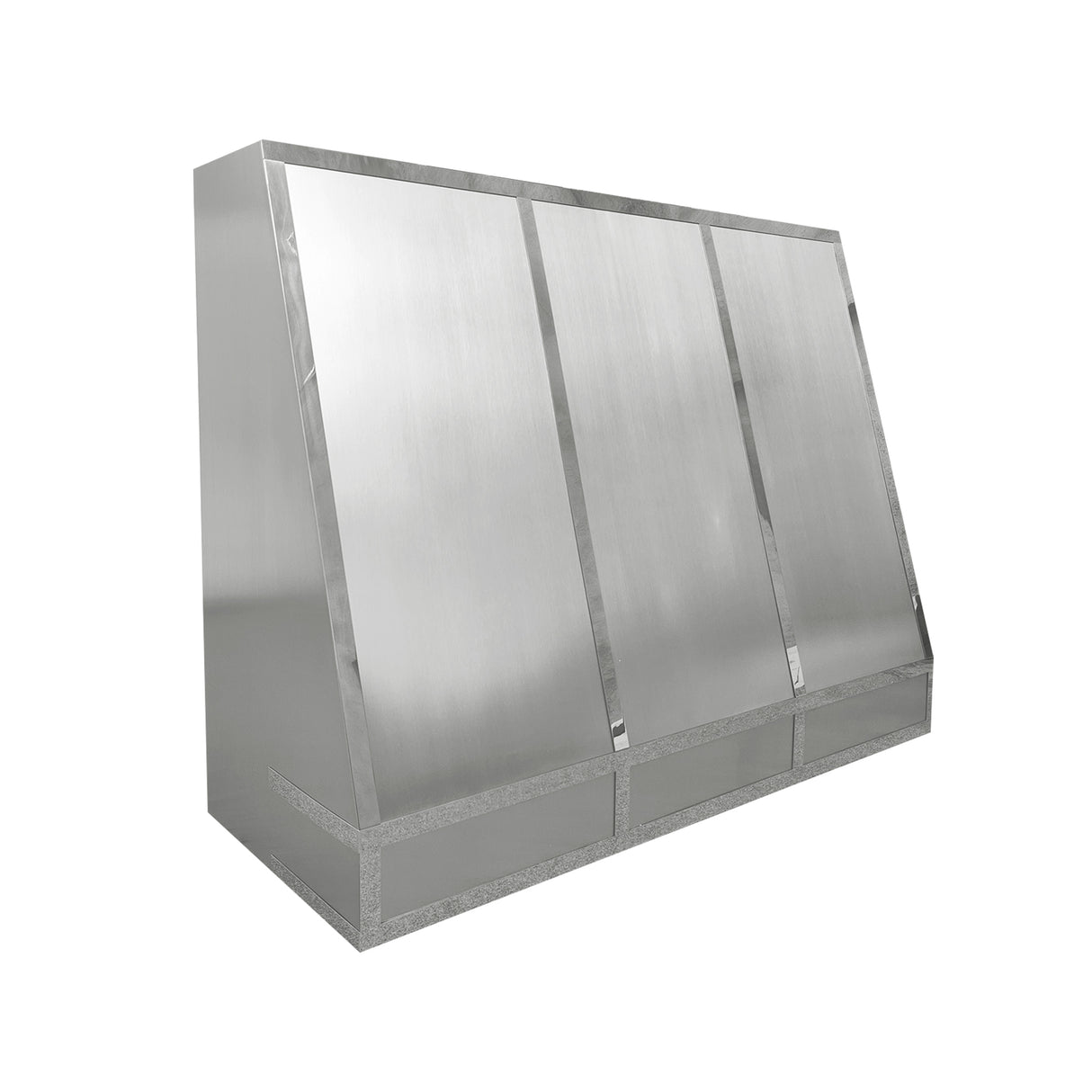 USA Custom Stainless Steel Range Hood with Straps URHS-02
