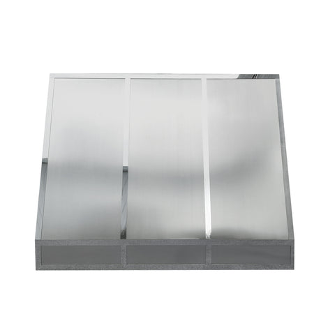 USA Custom Stainless Steel Range Hood with Straps URHS-02
