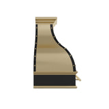 USA Designer Bell Shaped Brass Exhuast Hood URHB-107