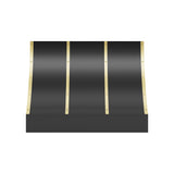 USA Designer Black Custom Stainless Steel Range Hood URHS-158