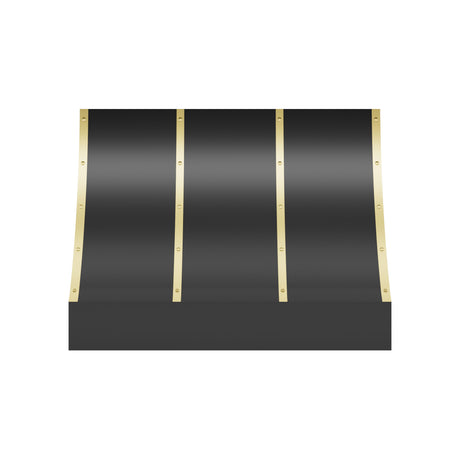 USA Designer Black Custom Stainless Steel Range Hood URHS-158