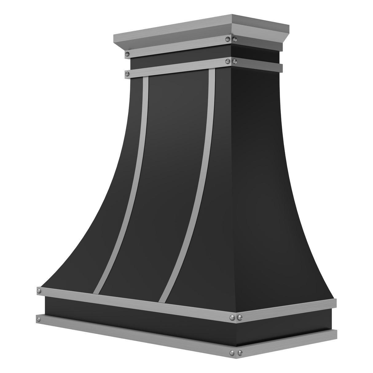 USA Designer Black Stainless Steel Stove Hood URHS-126