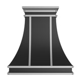USA Designer Black Stainless Steel Stove Hood URHS-126