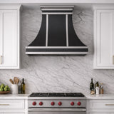 USA Designer Black Stainless Steel Stove Hood URHS-126