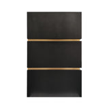 USA Designer Box Shaped Black Stainless Steel Exhaust Hood URHS-213