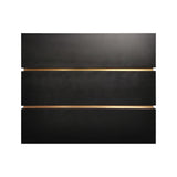 USA Designer Box Shaped Black Stainless Steel Exhaust Hood URHS-213