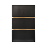 USA Designer Box Shaped Black Stainless Steel Exhaust Hood URHS-213
