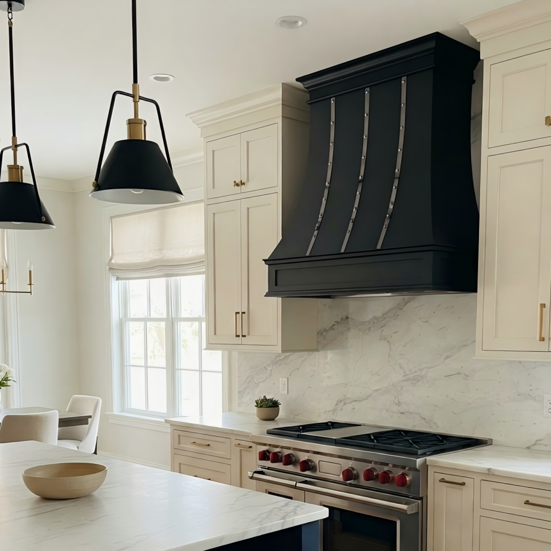 USA Designer Custom Black Stainless Steel Exhaust Hood URHS-260