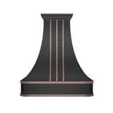 USA Designer Custom Bronze Copper Stove Hood URHC-95