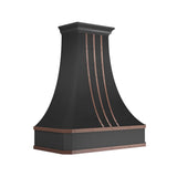 USA Designer Custom Bronze Copper Stove Hood URHC-95