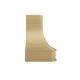USA Designer Custom Brushed Brass Vent Hood URHB-116