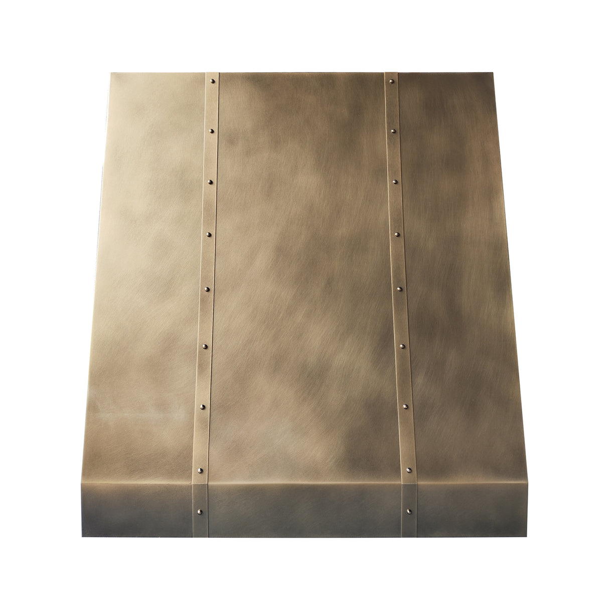 USA Designer Custom Curved Brass Stove Hood URHB-100
