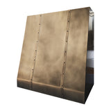 USA Designer Custom Curved Brass Stove Hood URHB-100
