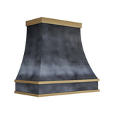 USA Designer Custom Dark Zinc Stove Hood URHZ-20