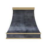 USA Designer Custom Dark Zinc Stove Hood URHZ-20