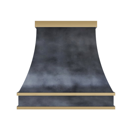 USA Designer Custom Dark Zinc Stove Hood URHZ-20