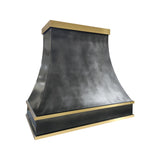 USA Designer Custom Dark Zinc Stove Hood URHZ-20