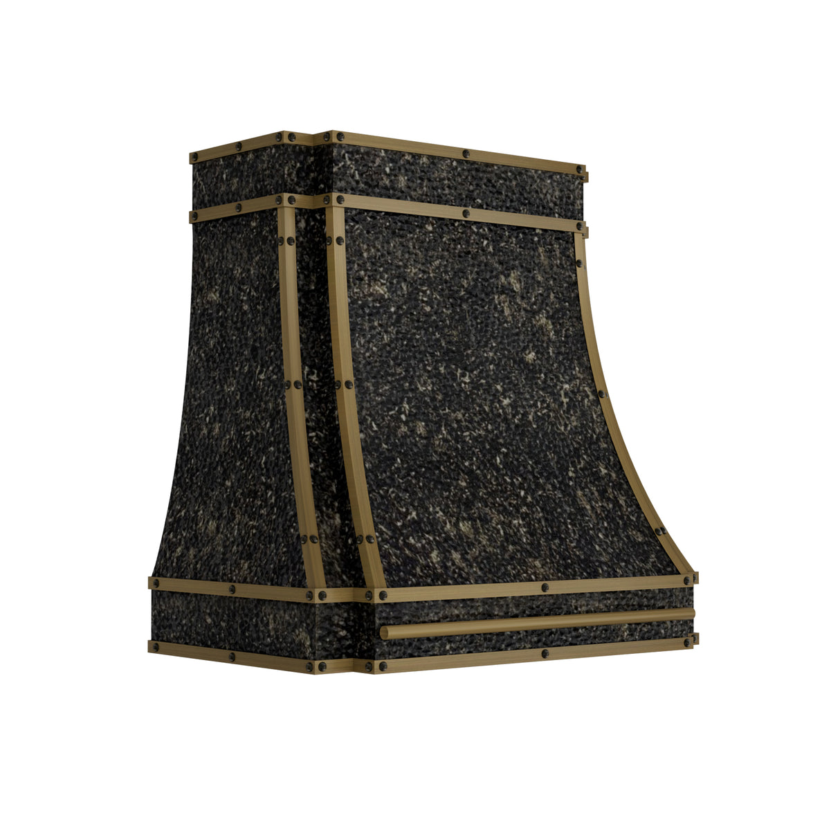 USA Designer Custom Midnight Brass Vent Hood URHB-101