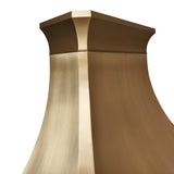 USA Designer Handcrafted Brass Exhaust Hood URHB-155