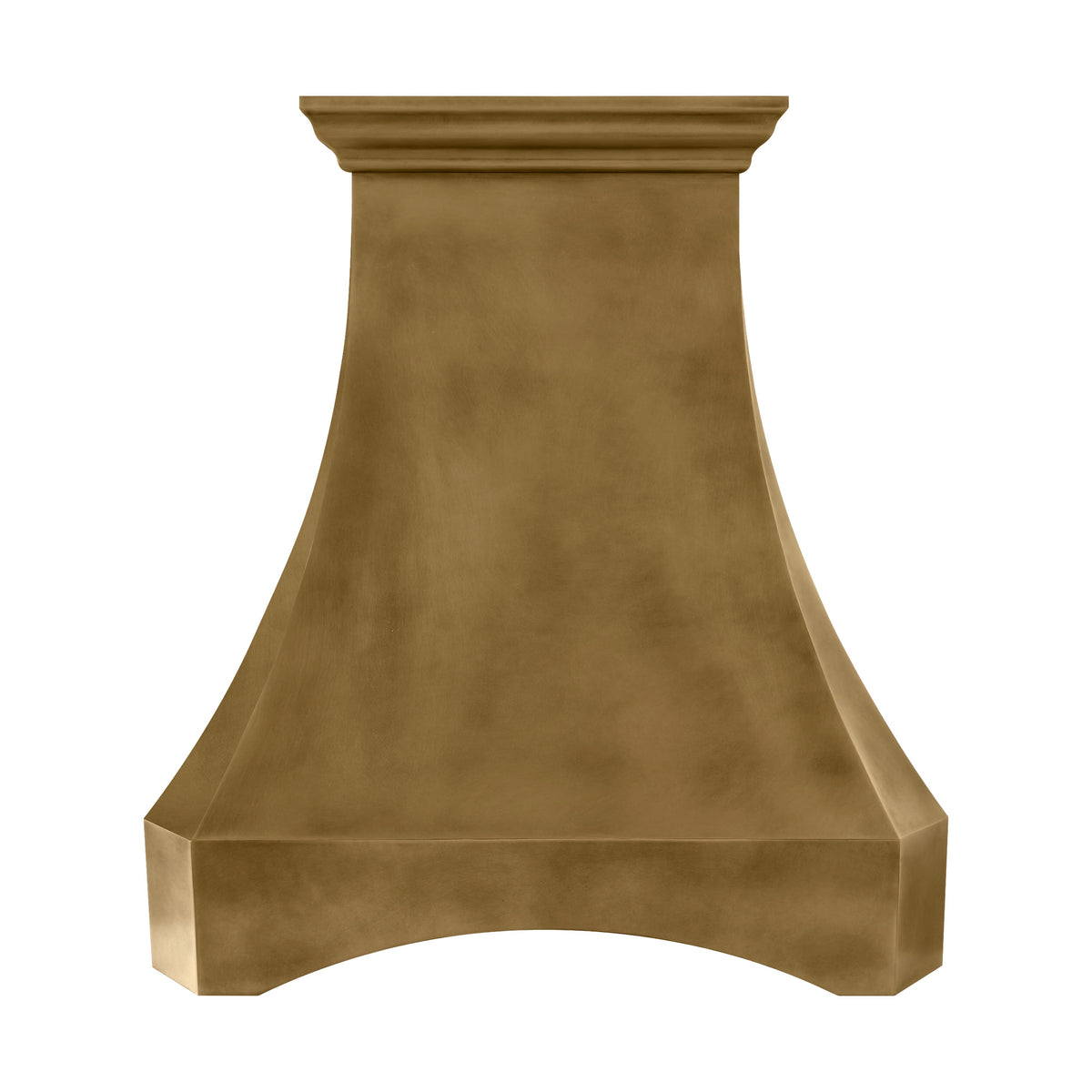 USA Designer Non-directional Antique Brass Kitchen Hood with Arch Apron URHB-167