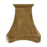 USA Designer Non-directional Antique Brass Kitchen Hood with Arch Apron URHB-167