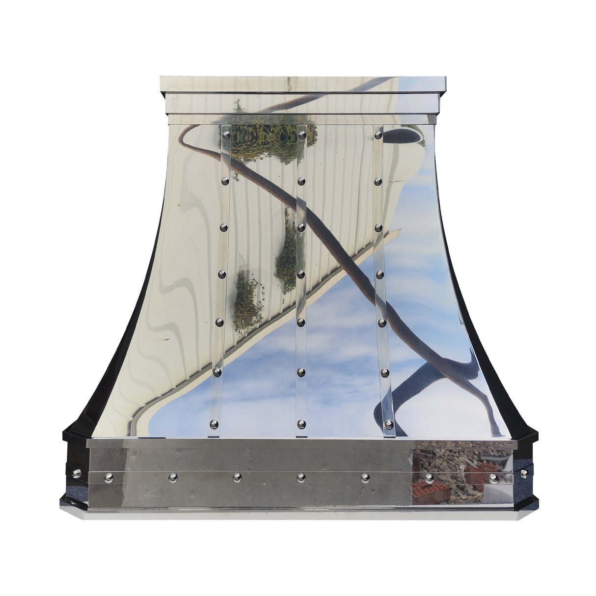 USA Designer Polished Stainless Steel Range Hood URHS-164