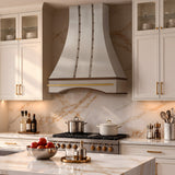 USA Designer Stainless Steel Exhaust Hood with Artisan Apron URHS-265
