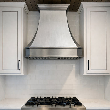 USA Designer Tree Bark Stainless Steel Kitchen Hood URHS-191