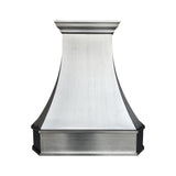 USA Designer Tree Bark Stainless Steel Kitchen Hood URHS-191